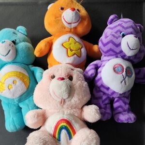 Colorful Care Bears Muktipke Years Plush Bear‎ Set